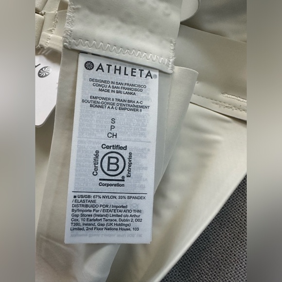 Athleta Empower Train Sports Bra New A-C - Picture 7 of 10